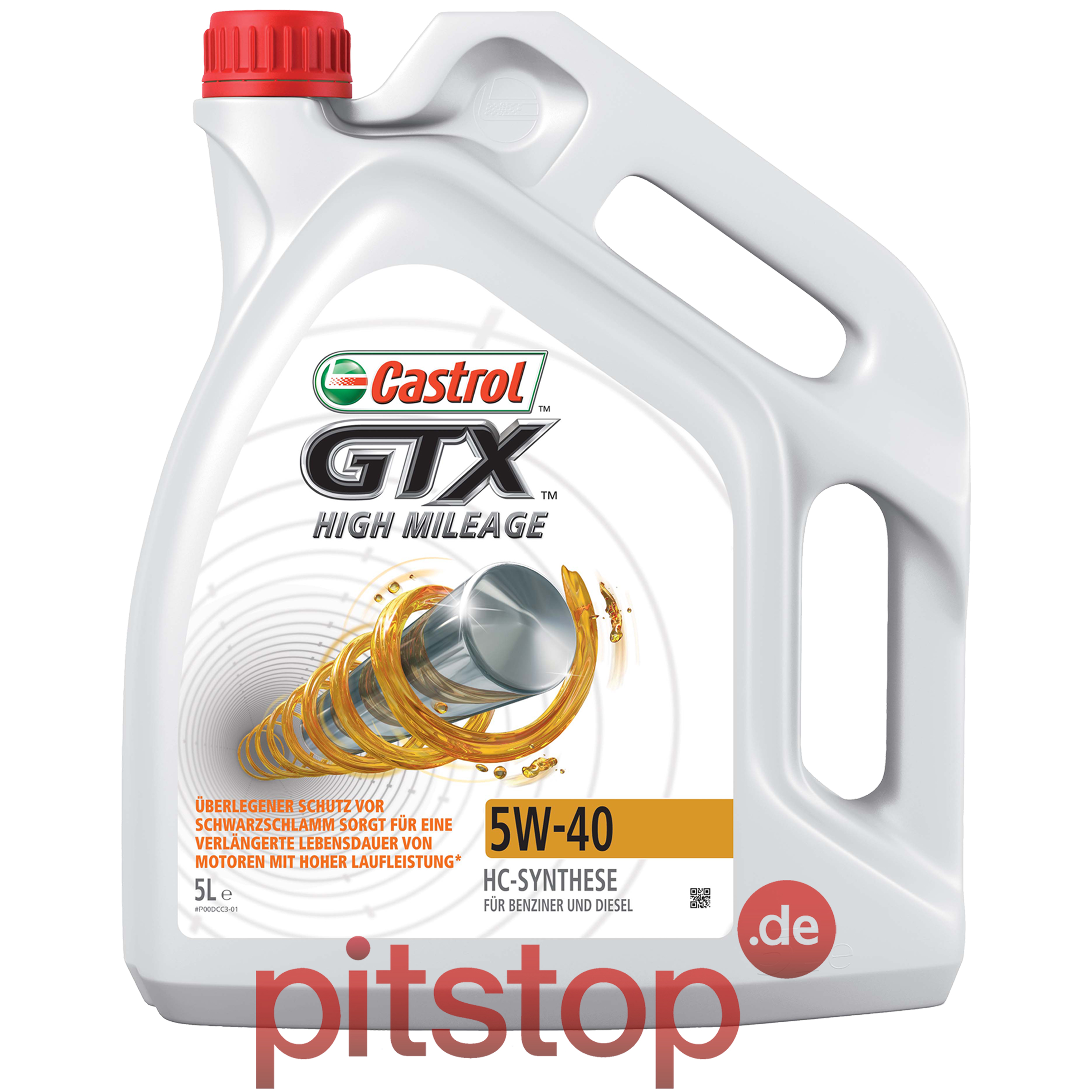 Original Castrol Gtx High Mileage W A B L Liter Motor L L Vw